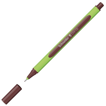 Ручка капиллярная Schneider "Line-Up" Topaz-Brown 0,4 мм., D-4236